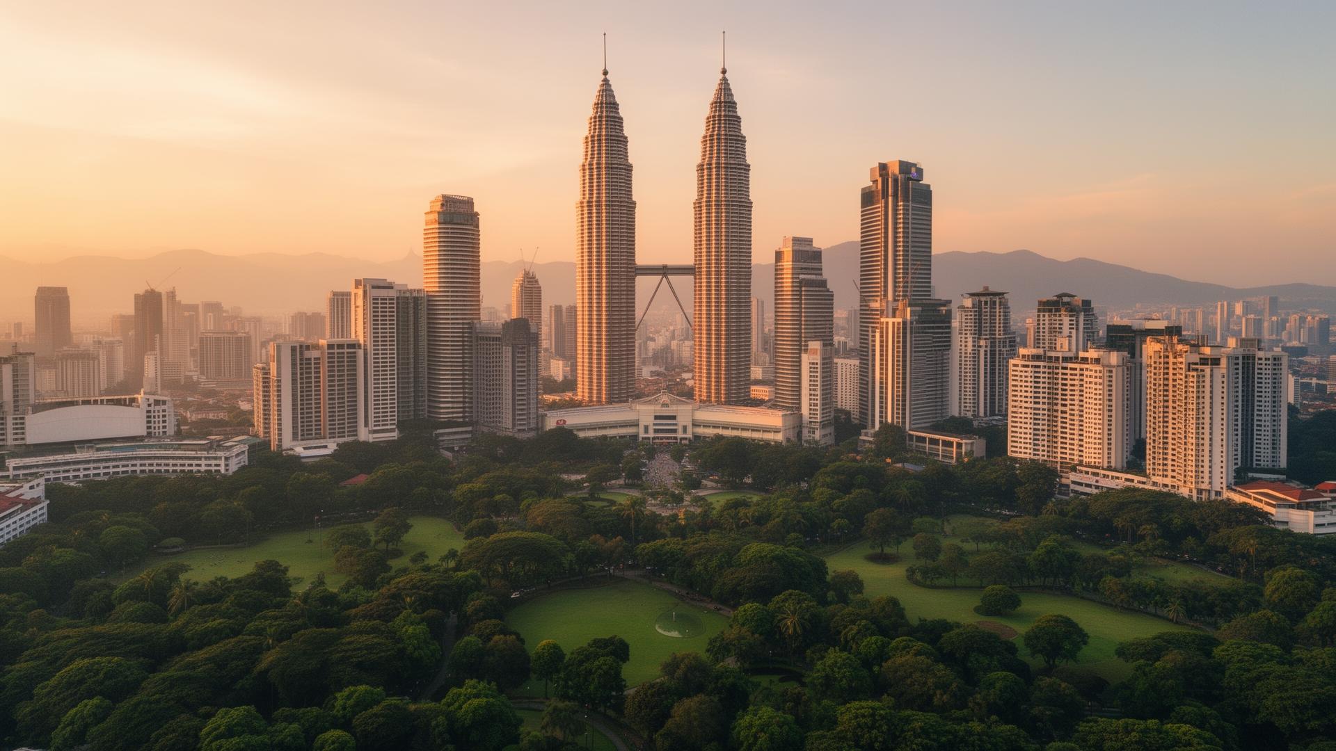 Arrival in Kuala Lumpur